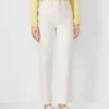 Straight Jean - Curvy Fit Ivory 2 Straight Jean - Curvy Fit Ivory -Anntaylor Shop 832490 9129