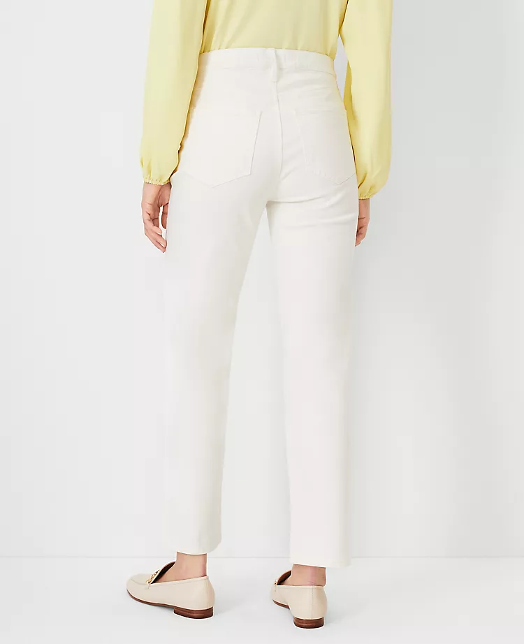 Straight Jean - Curvy Fit Ivory 4 Straight Jean - Curvy Fit Ivory - Image 2