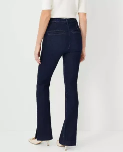 Tie Waist Slim Jeans In Classic Rinse Wash Classic Rinse Wash 8 Tie Waist Slim Jeans In Classic Rinse Wash Classic Rinse Wash -Anntaylor Shop 834198 2608 ALT2