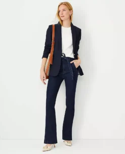Tie Waist Slim Jeans In Classic Rinse Wash Classic Rinse Wash 9 Tie Waist Slim Jeans In Classic Rinse Wash Classic Rinse Wash -Anntaylor Shop 834198 2608 ALT3