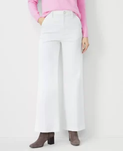 Petite Weekend Collection Trouser Jean Ivory 9 Petite Weekend Collection Trouser Jean Ivory -Anntaylor Shop 834607 9129 ALT2