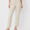 The Cotton Crop Pant - Curvy Fit Soft Khaki