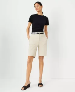 The Petite Boardwalk Short Soft Khaki