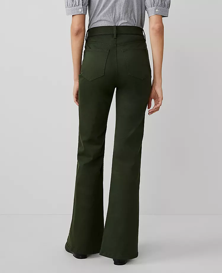 Petite Weekend Collection 5-Pocket Trouser Hunters Green 4 Petite Weekend Collection 5-Pocket Trouser Hunters Green - Image 2