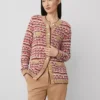 Tweed Stitch Cardigan Orange Multi 2 Tweed Stitch Cardigan Orange Multi -Anntaylor Shop 836864 0633