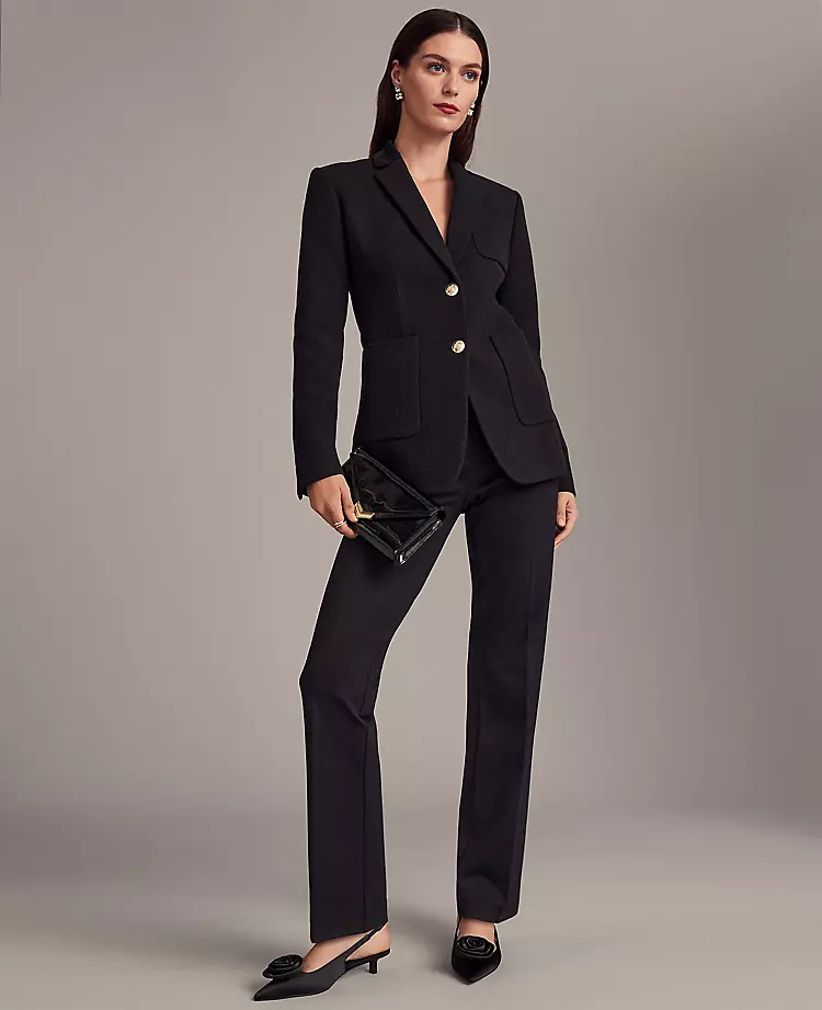 The Sophia Ponte Pant Black 3 The Sophia Ponte Pant Black
