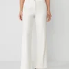 The Curvy Wide-Leg Pant Winter White 1 The Curvy Wide-Leg Pant Winter White -Anntaylor Shop 837062 9192