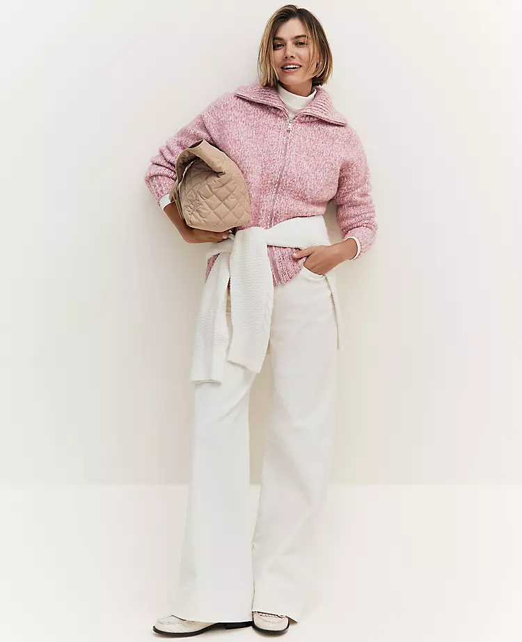 The Petite Wide-Leg Corduroy Pant Winter White 3 The Petite Wide-Leg Corduroy Pant Winter White