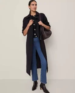 Modern Trench Coat Black -Anntaylor Shop 837241 2222 ALT4