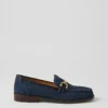 Horsebit Denim Loafers Dark Denim Blue -Anntaylor Shop 837881 9096