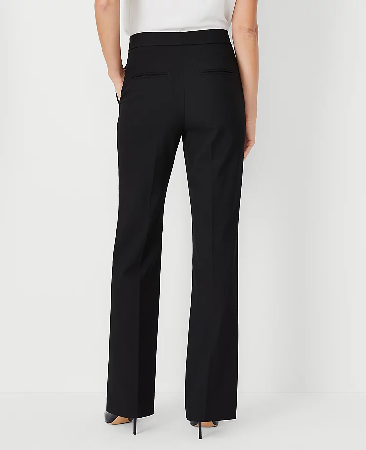 The High Rise Trouser In Seasonless Stretch - Curvy Fit Core Black 4 The High Rise Trouser In Seasonless Stretch - Curvy Fit Core Black - Image 2