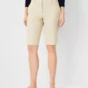 The Petite Boardwalk Short - Curvy Fit Soft Khaki