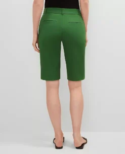 The Boardwalk Short - Curvy Fit Leafy Green -Anntaylor Shop 839601 1664 ALT1