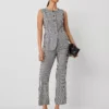 The Petite Flare Pant In Gingham Black/White Multi 2 The Petite Flare Pant In Gingham Black/White Multi -Anntaylor Shop 843061 2528