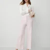 The Grace Straight Pant Pink Ribbon 1 The Grace Straight Pant Pink Ribbon -Anntaylor Shop 843143 019565