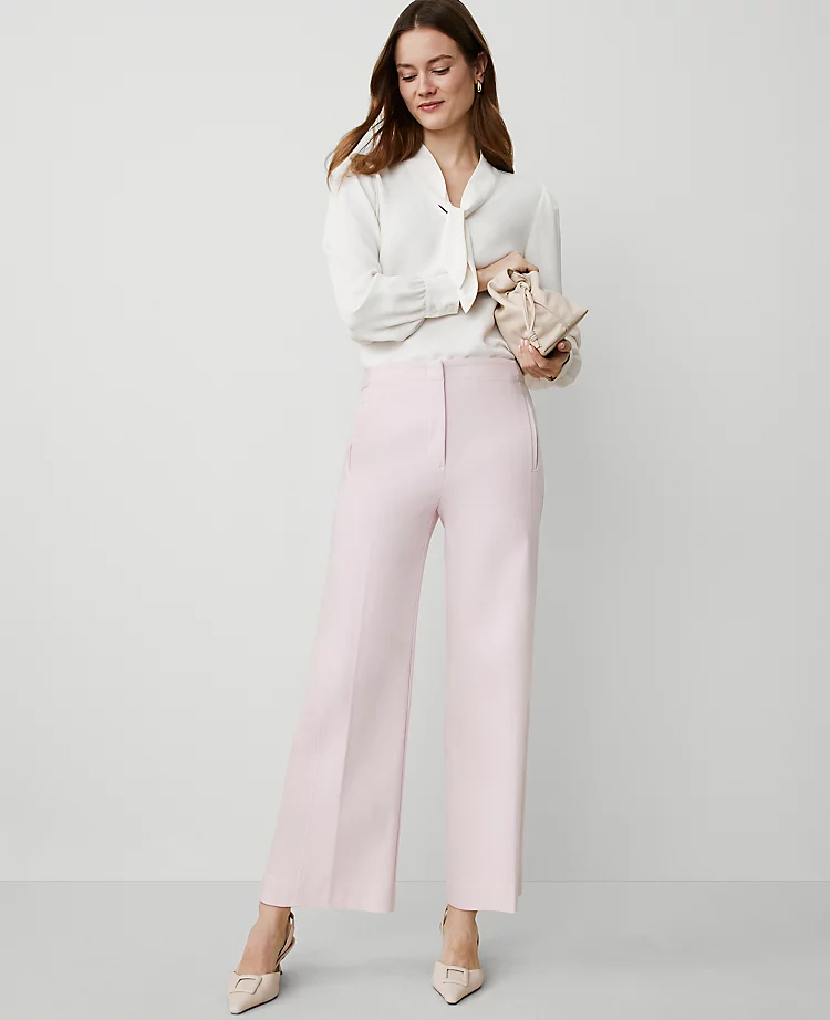 The Grace Straight Pant Pink Ribbon 3 The Grace Straight Pant Pink Ribbon