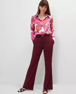 The Jayne Trouser Windsor Wine 9 The Jayne Trouser Windsor Wine -Anntaylor Shop 845938 6143 ALT3