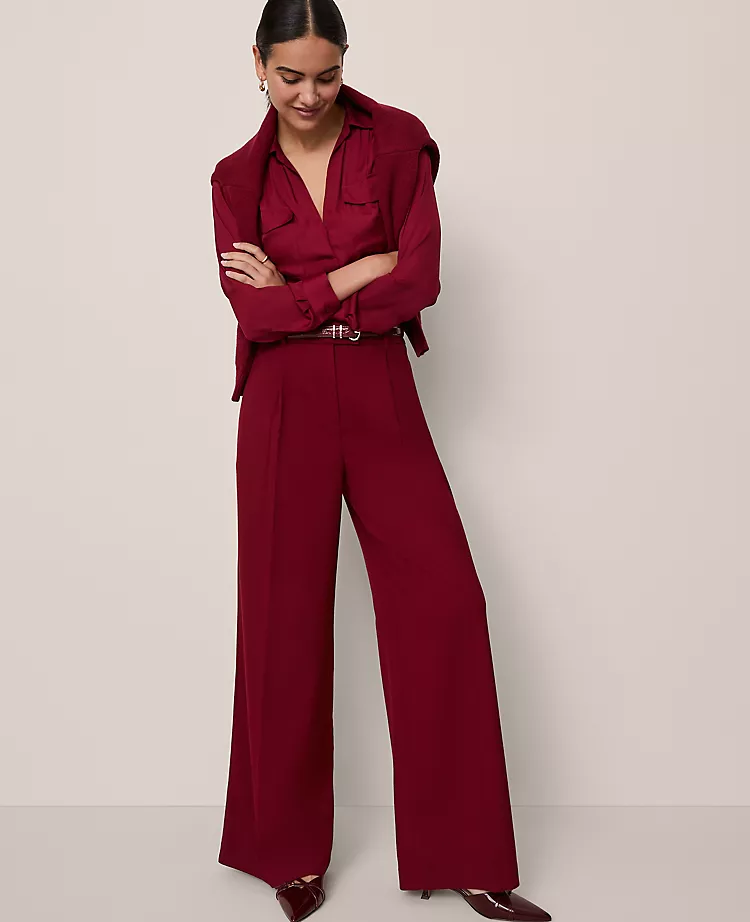 The Statement Palazzo Pant Cherry Pie 4 The Statement Palazzo Pant Cherry Pie - Image 2