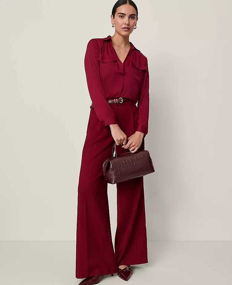 The Statement Palazzo Pant Cherry Pie 7 The Statement Palazzo Pant Cherry Pie - Image 5
