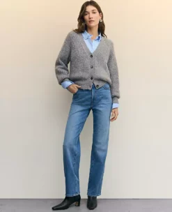 The Perfect Straight Jean Authentic Vintage Mid -Anntaylor Shop 846133 1452 MKTG2