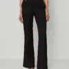 The Slim Flare Trouser In Bi-Stretch - Curvy Fit Black 2 The Slim Flare Trouser In Bi-Stretch - Curvy Fit Black -Anntaylor Shop 846494 2222