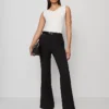 The Petite Slim Flare Trouser In Bi-Stretch Black 1 The Petite Slim Flare Trouser In Bi-Stretch Black -Anntaylor Shop 846539 2222