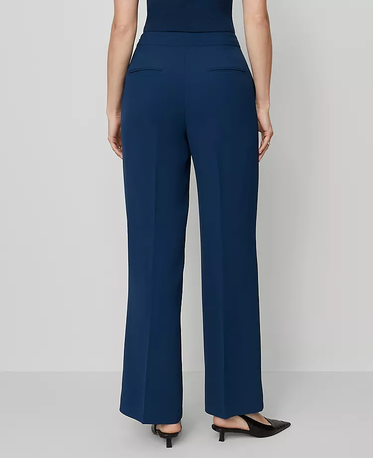 The Wide-Leg Pant In Fluid Crepe — Curvy Fit Moonlit Backdrop 4 The Wide-Leg Pant In Fluid Crepe — Curvy Fit Moonlit Backdrop - Image 2