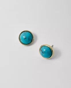 Turquoise Stud Earrings Turquoise Ocean