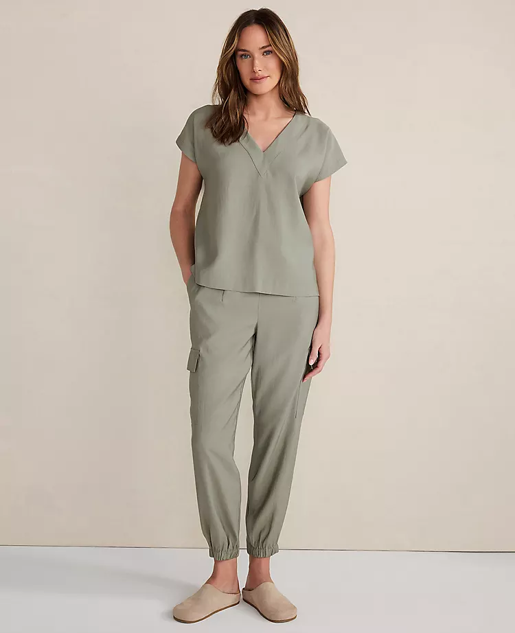 Haven Well Within Luxe Modal Cargo Pants Vetiver-Haven 3 Haven Well Within Luxe Modal Cargo Pants Vetiver-Haven