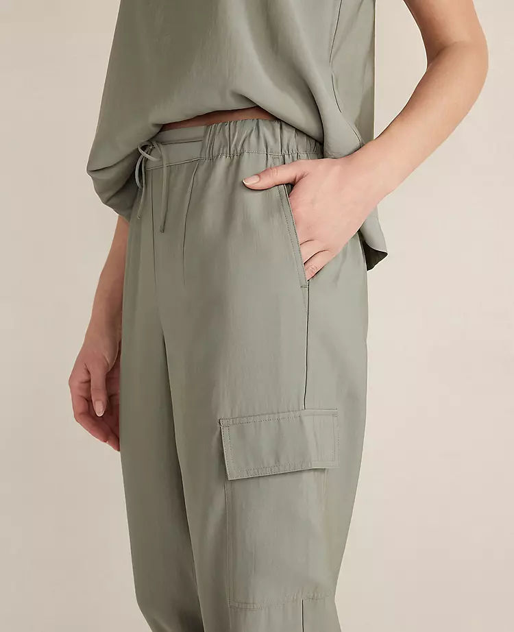 Haven Well Within Luxe Modal Cargo Pants Vetiver-Haven 4 Haven Well Within Luxe Modal Cargo Pants Vetiver-Haven - Image 2