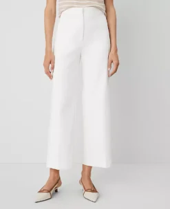 The Petite Grace Straight Pant White -Anntaylor Shop 850385 9000 ALT1