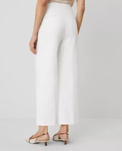 The Petite Grace Straight Pant White -Anntaylor Shop 850385 9000 ALT2