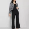 The Petite Side-Zip Flare Pant Black 1 The Petite Side-Zip Flare Pant Black -Anntaylor Shop 850441 2222