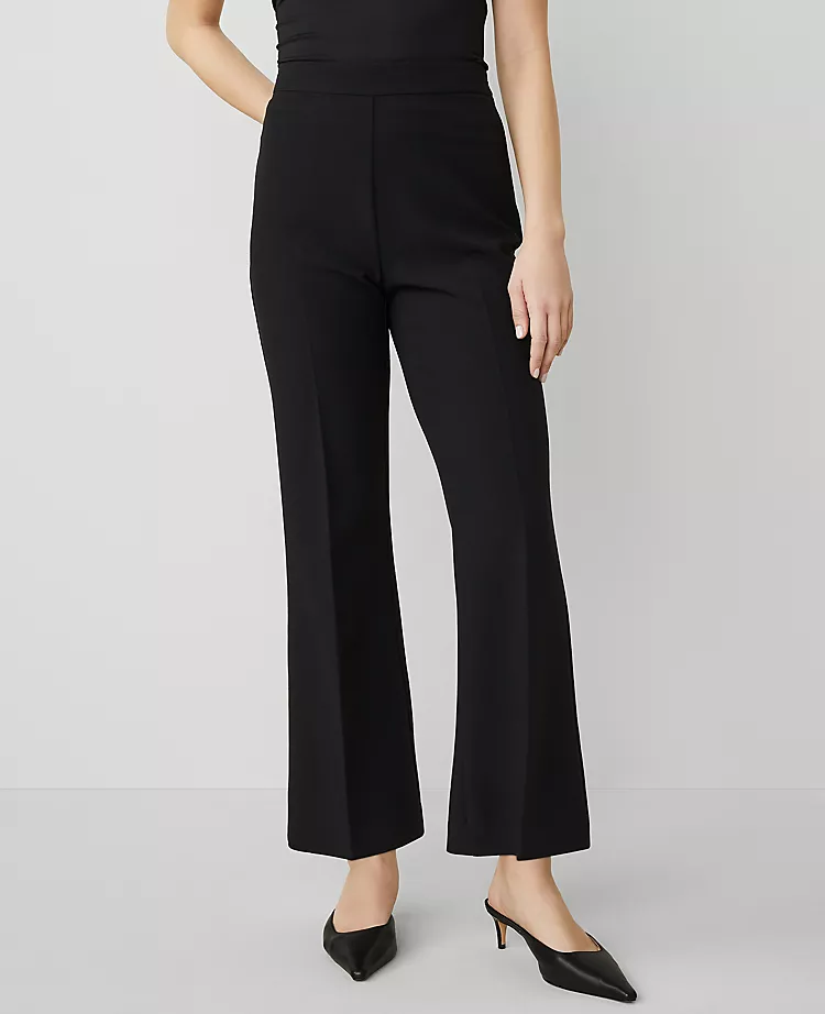 The Petite Side-Zip Flare Pant Black 4 The Petite Side-Zip Flare Pant Black - Image 2