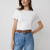 Petite Crew Neck Tee White 2 Petite Crew Neck Tee White -Anntaylor Shop 850493 9000