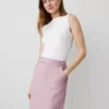 The Petite Trouser Mini Pocket Skirt Rosy Mauve