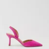 Kerry Suede Slingback Pump Rose Violet -Anntaylor Shop 850554 8021