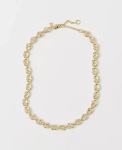 Mariner Metal Chain Necklace Goldtone