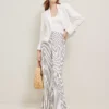 The Petite Side-Zip Wide-Leg Pant In Twill White 2 The Petite Side-Zip Wide-Leg Pant In Twill White -Anntaylor Shop 850966 508963