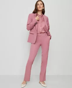 The Petite Straight Pant Smokey Rose