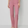 The Petite Straight Pant — Curvy Fit Smokey Rose -Anntaylor Shop 851137 019862