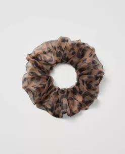 Cheetah Scrunchie Brown Multi