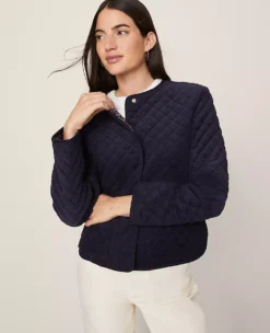 Petite Weekend Collection Quilted Jacket Night Sky