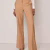 The Flare Trouser — Curvy Fit Sesame 1 The Flare Trouser — Curvy Fit Sesame -Anntaylor Shop 851432 7003