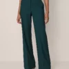 The Wide-Leg Pant — Curvy Fit Pine Grove -Anntaylor Shop 851543 8481