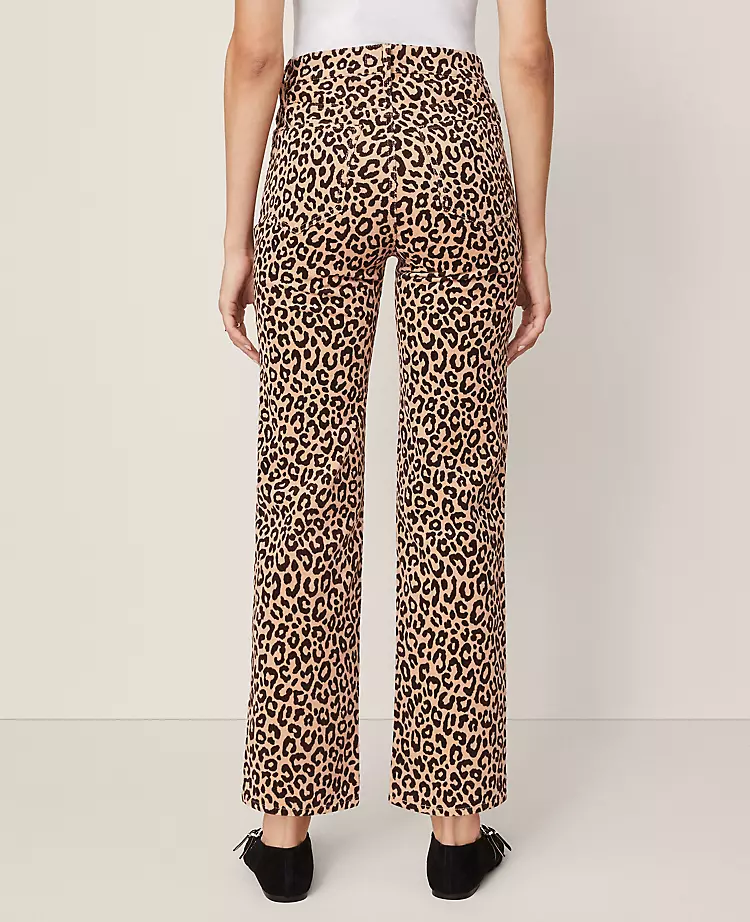 Petite Weekend Collection High Rise Corduroy Pant In Animal Print Cafe Au Lait 6 Petite Weekend Collection High Rise Corduroy Pant In Animal Print Cafe Au Lait - Image 4