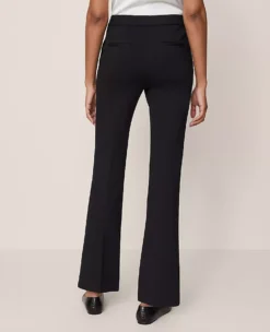 The Skinny Flare Pant In Ponte Black 7 The Skinny Flare Pant In Ponte Black -Anntaylor Shop 852606 2222 ALT2