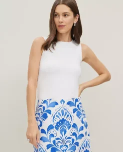 Petite Crew Neck Shell White