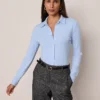 Button Down Shirt Gentle Stream 1 Button Down Shirt Gentle Stream -Anntaylor Shop 852775 019801