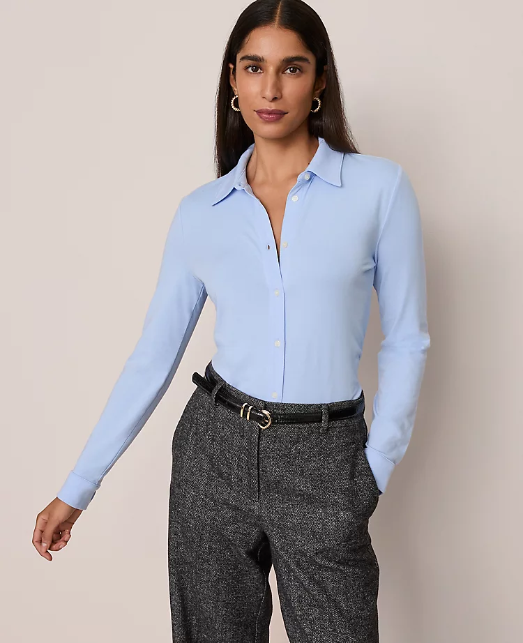 Button Down Shirt Gentle Stream 3 Button Down Shirt Gentle Stream